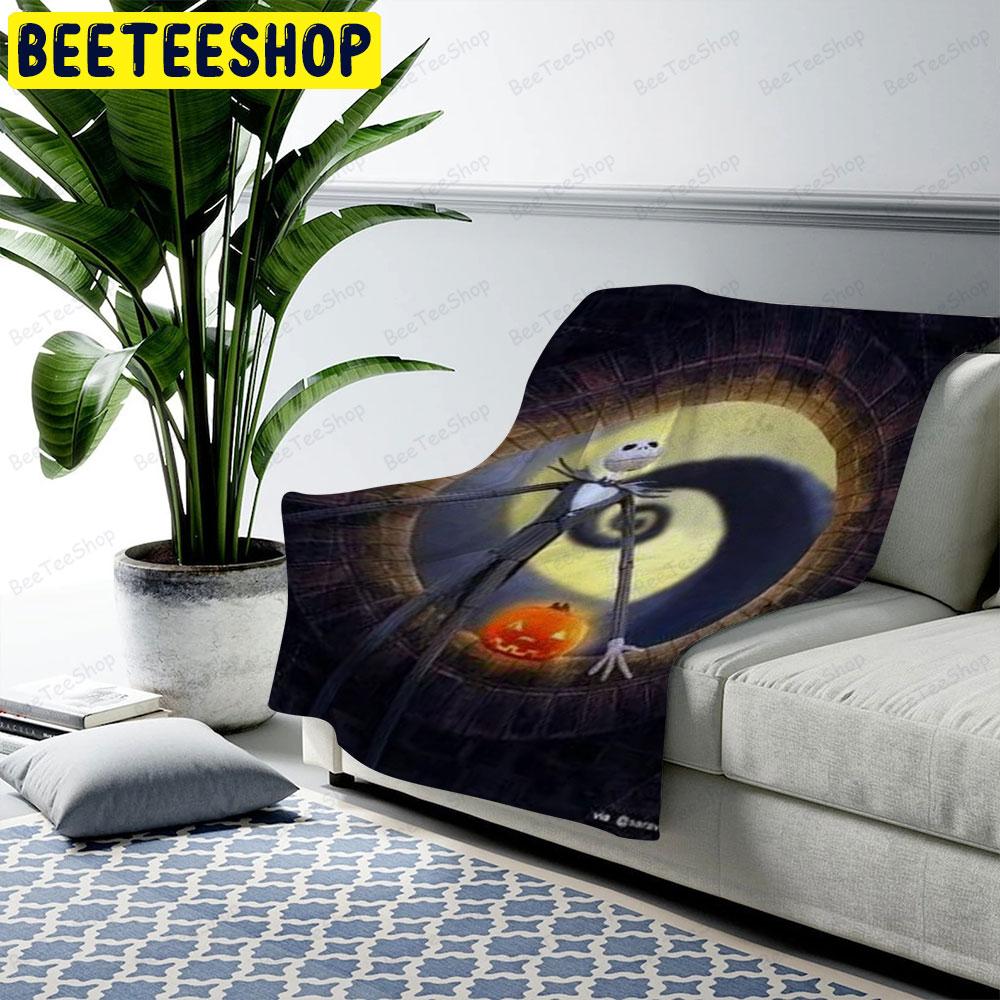 Circle Pumpkin Jack Skellington The Nightmare Before Christmas Halloween Beeteeshop US Cozy Blanket Circle Pumpkin Jack Skellington The Nightmare Before Christmas Halloween Beeteeshop US Cozy Blanket