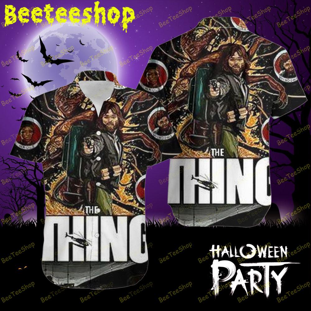 Circle Style The Thing Halloween Beeteeshop Hawaii Shirt Circle Style The Thing Halloween Beeteeshop Hawaii Shirt