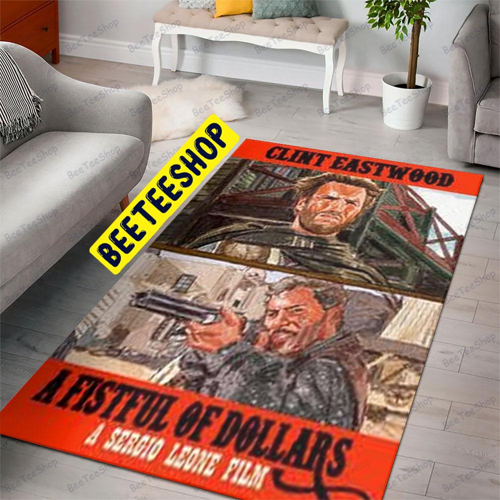 Clint Eastwood Bubba Hotep Halloween Beeteeshop Rug Rectangle Clint Eastwood Bubba Hotep Halloween Beeteeshop Rug Rectangle