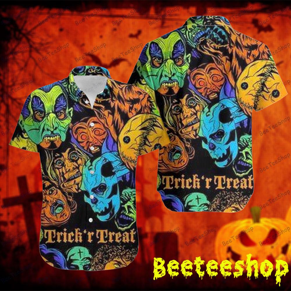 Color Movie Trick 'R Treat Halloween Beeteeshop Hawaii Shirt Color Movie Trick 'R Treat Halloween Beeteeshop Hawaii Shirt