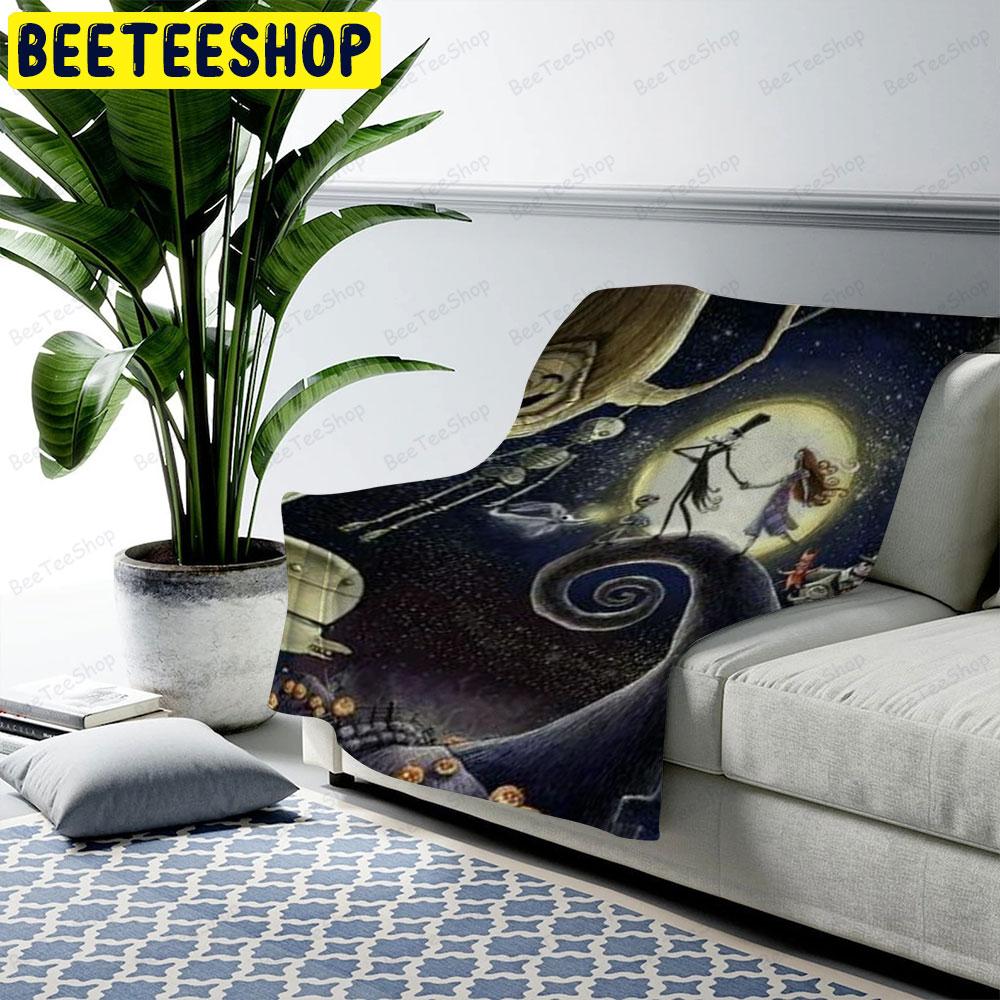 Cool Couple Jack Skellington And Sally The Nightmare Before Christmas Halloween Beeteeshop US Cozy Blanket Cool Couple Jack Skellington And Sally The Nightmare Before Christmas Halloween Beeteeshop US Cozy Blanket