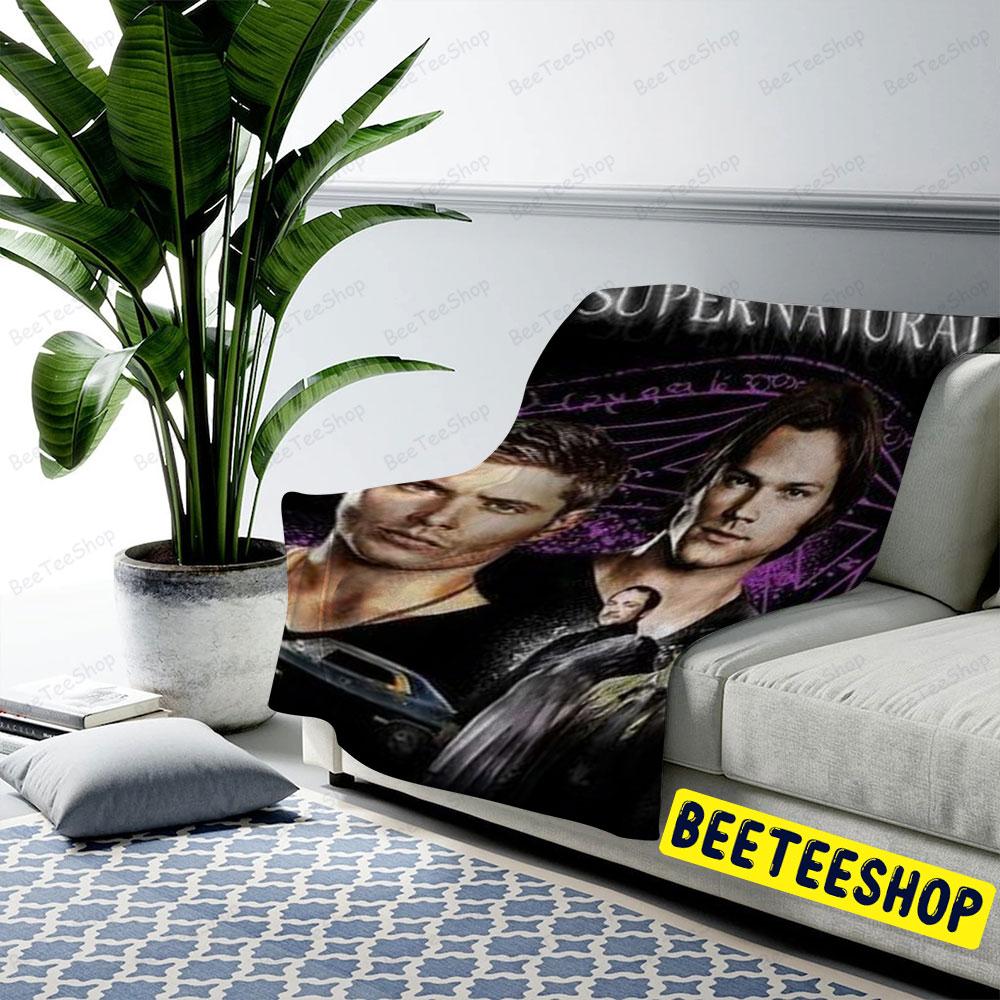 Cool Supernatural Halloween Beeteeshop US Cozy Blanket Cool Supernatural Halloween Beeteeshop US Cozy Blanket
