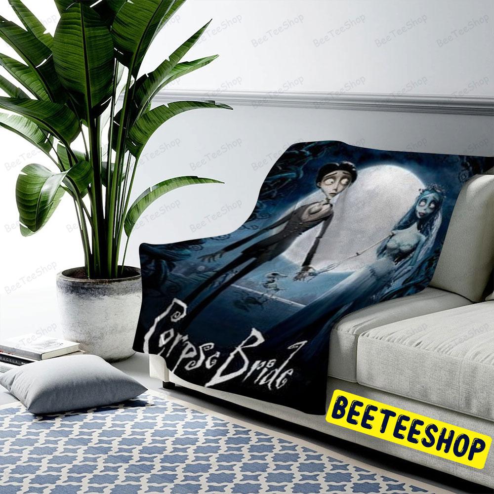 Corpse Bride Movie Halloween Beeteeshop US Cozy Blanket Corpse Bride Movie Halloween Beeteeshop US Cozy Blanket