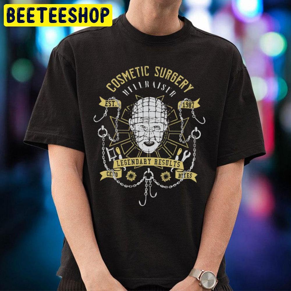 Cosmetic Surgery Pinhead Halloween Beeteeshop Trending Unisex T-Shirt Cosmetic Surgery Pinhead Halloween Beeteeshop Trending Unisex T-Shirt