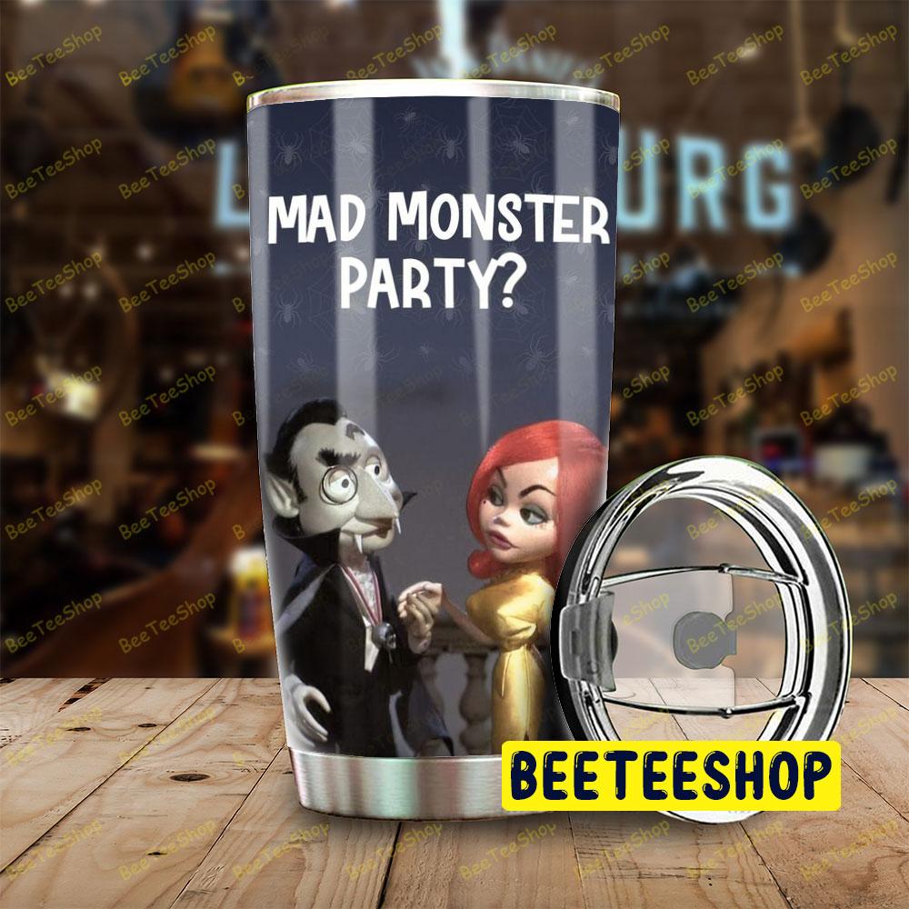 Couple Mad Monster Party Halloween Beeteeshop Tumbler Couple Mad Monster Party Halloween Beeteeshop Tumbler