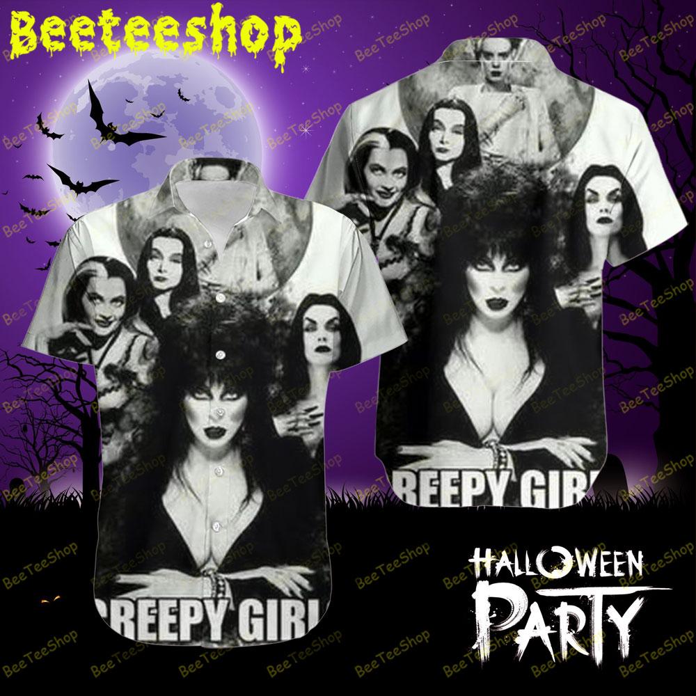 Creepy Girls Elvira Mistress Of The Dark Halloween Beeteeshop Hawaii Shirt Creepy Girls Elvira Mistress Of The Dark Halloween Beeteeshop Hawaii Shirt