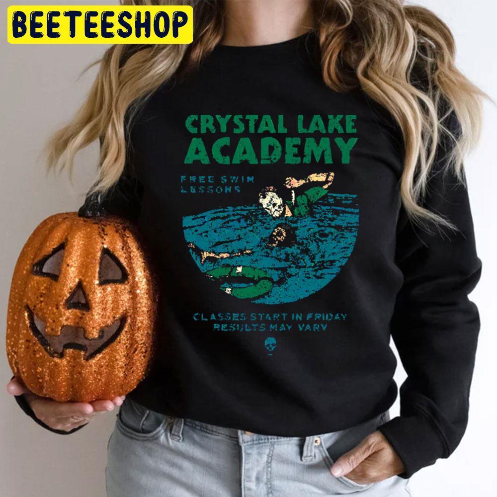 Crystal Lake's Free Swim Lessons Jason Voorhees Halloween Beeteeshop Trending Unisex T-Shirt Crystal Lake's Free Swim Lessons Jason Voorhees Halloween Beeteeshop Trending Unisex T-Shirt