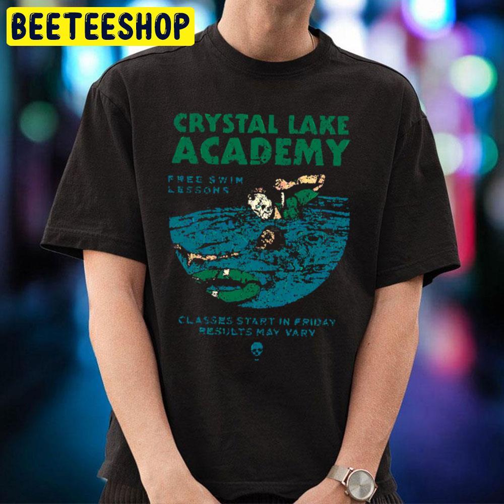 Crystal Lake's Free Swim Lessons Jason Voorhees Halloween Beeteeshop Trending Unisex T-Shirt Crystal Lake's Free Swim Lessons Jason Voorhees Halloween Beeteeshop Trending Unisex T-Shirt