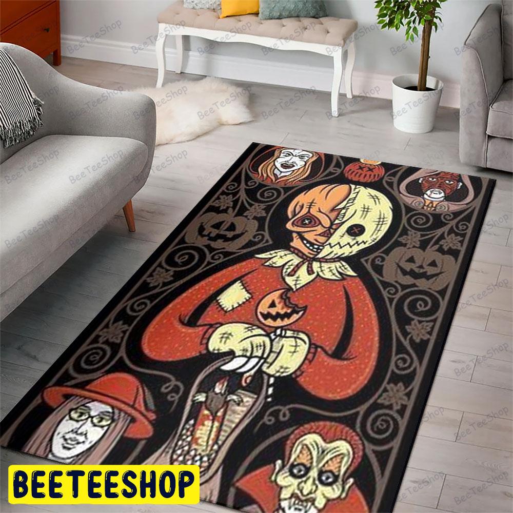 Cute Sam Trick 'R Treat Halloween Beeteeshop Rug Rectangle Cute Sam Trick 'R Treat Halloween Beeteeshop Rug Rectangle
