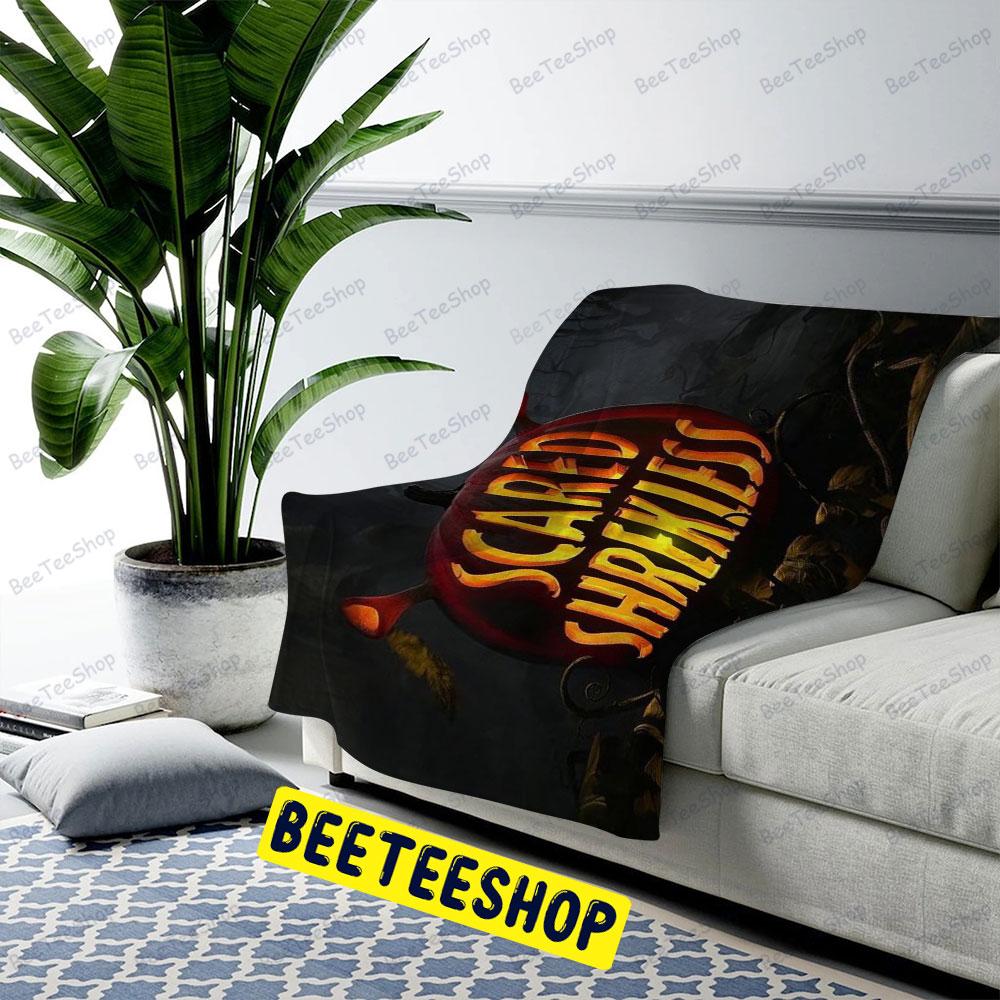 Dark Pumpkin Scared Shrekless Halloween Beeteeshop US Cozy Blanket Dark Pumpkin Scared Shrekless Halloween Beeteeshop US Cozy Blanket