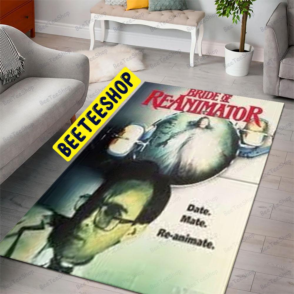 Date Mate Bruce Abbott Re-Animator Halloween Beeteeshop Rug Rectangle Date Mate Bruce Abbott Re-Animator Halloween Beeteeshop Rug Rectangle