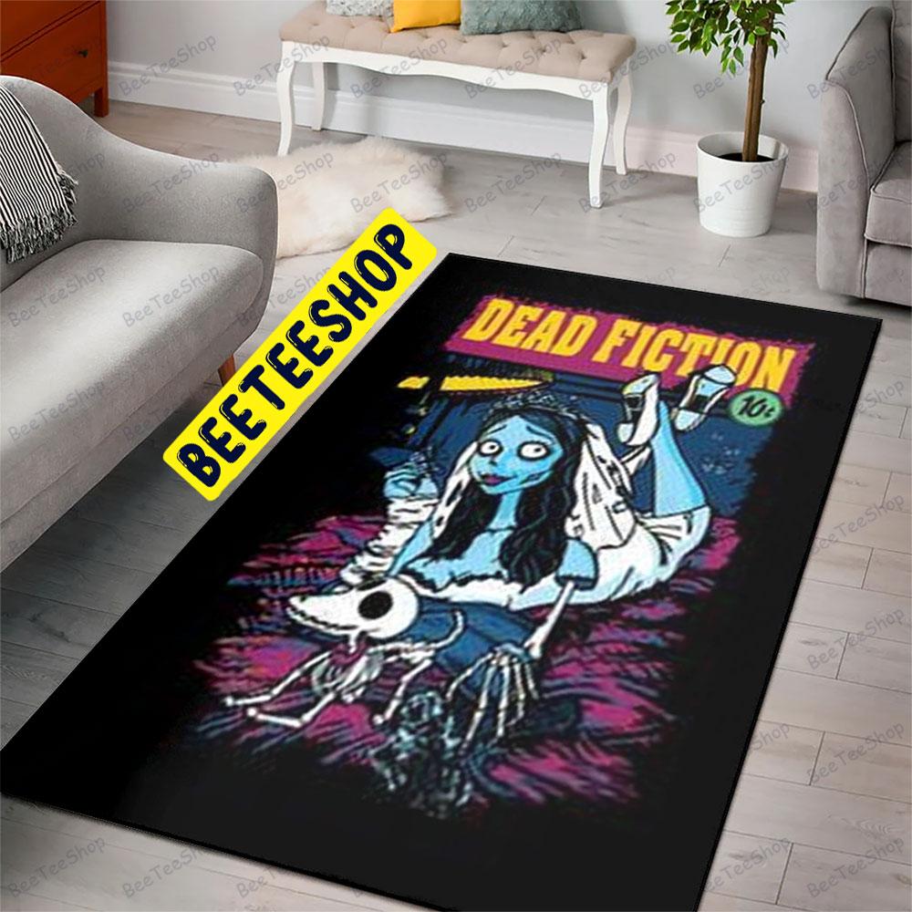 Dead Fiction Corpse Bride Halloween Beeteeshop Rug Rectangle Dead Fiction Corpse Bride Halloween Beeteeshop Rug Rectangle