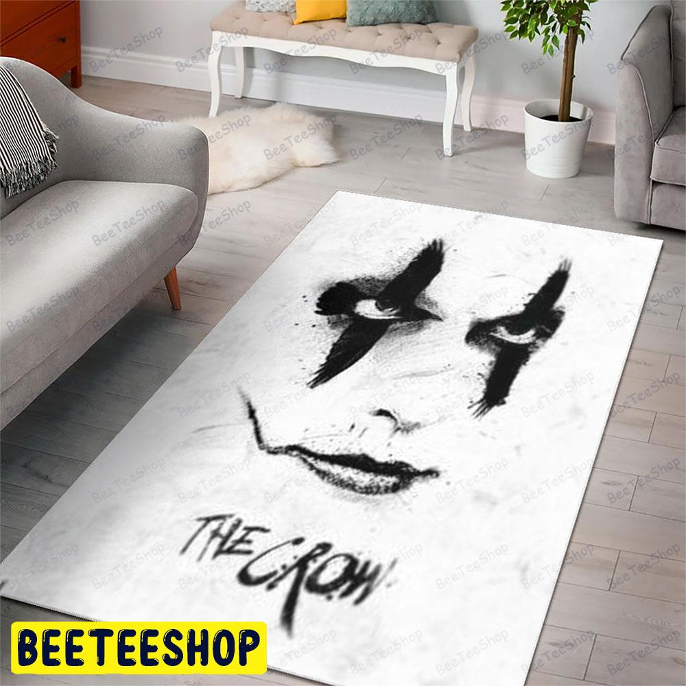 Eye The Crow Halloween Beeteeshop Rug Rectangle Eye The Crow Halloween Beeteeshop Rug Rectangle