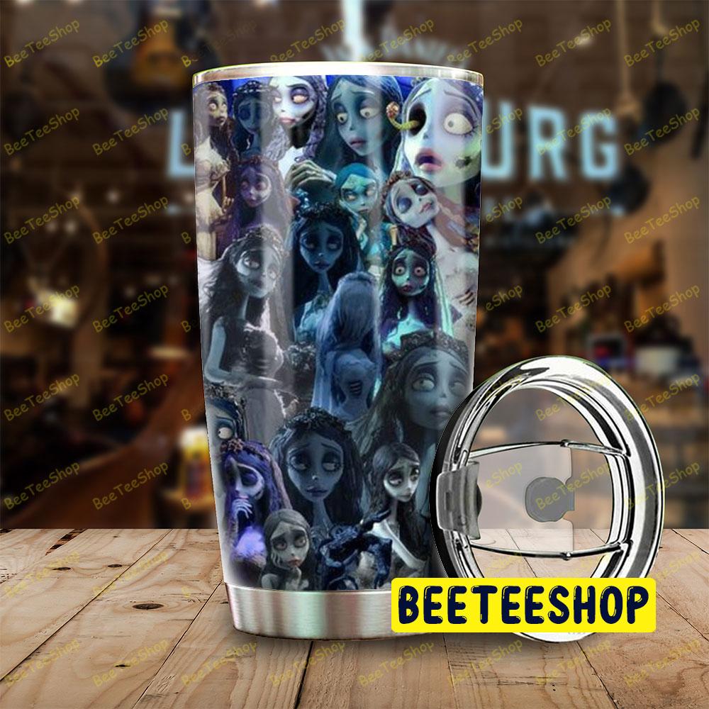 Face Art Corpse Bride Halloween Beeteeshop Tumbler Face Art Corpse Bride Halloween Beeteeshop Tumbler