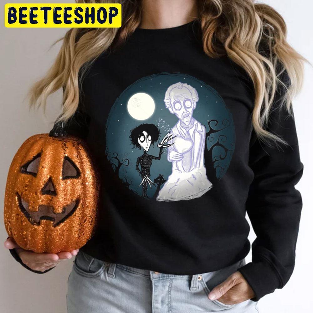 Father Edward Scissorhands Halloween Beeteeshop Trending Unisex T-Shirt Father Edward Scissorhands Halloween Beeteeshop Trending Unisex T-Shirt