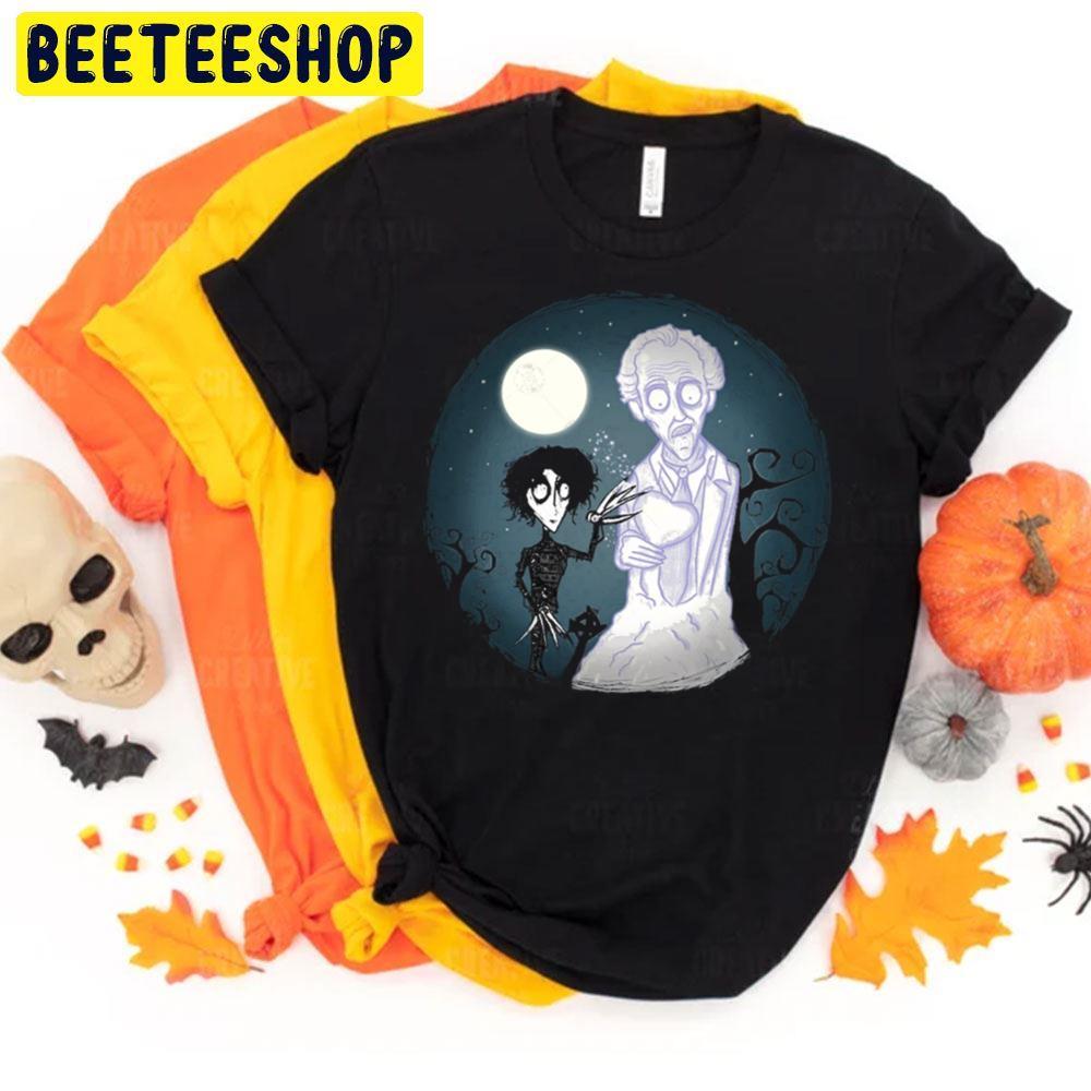 Father Edward Scissorhands Halloween Beeteeshop Trending Unisex T-Shirt Father Edward Scissorhands Halloween Beeteeshop Trending Unisex T-Shirt