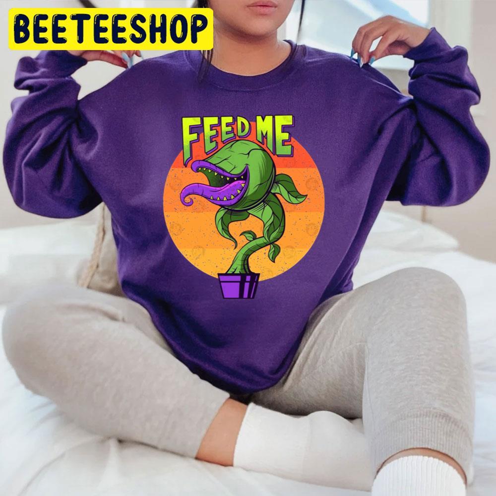 Feed Me Vintage 80's Little Shop Of Horrors Halloween Beeteeshop Trending Unisex T-Shirt Feed Me Vintage 80's Little Shop Of Horrors Halloween Beeteeshop Trending Unisex T-Shirt