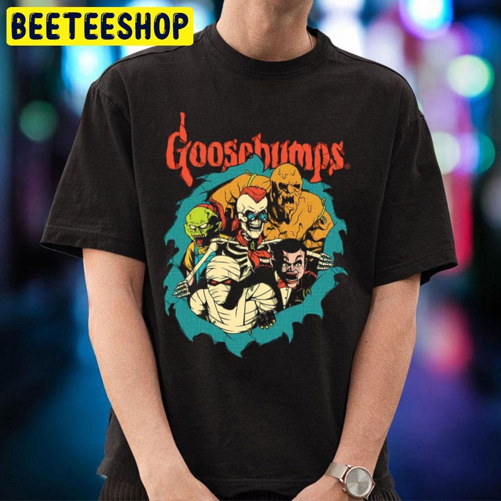 Five Goosebumps Halloween Beeteeshop Trending Unisex T-Shirt Five Goosebumps Halloween Beeteeshop Trending Unisex T-Shirt