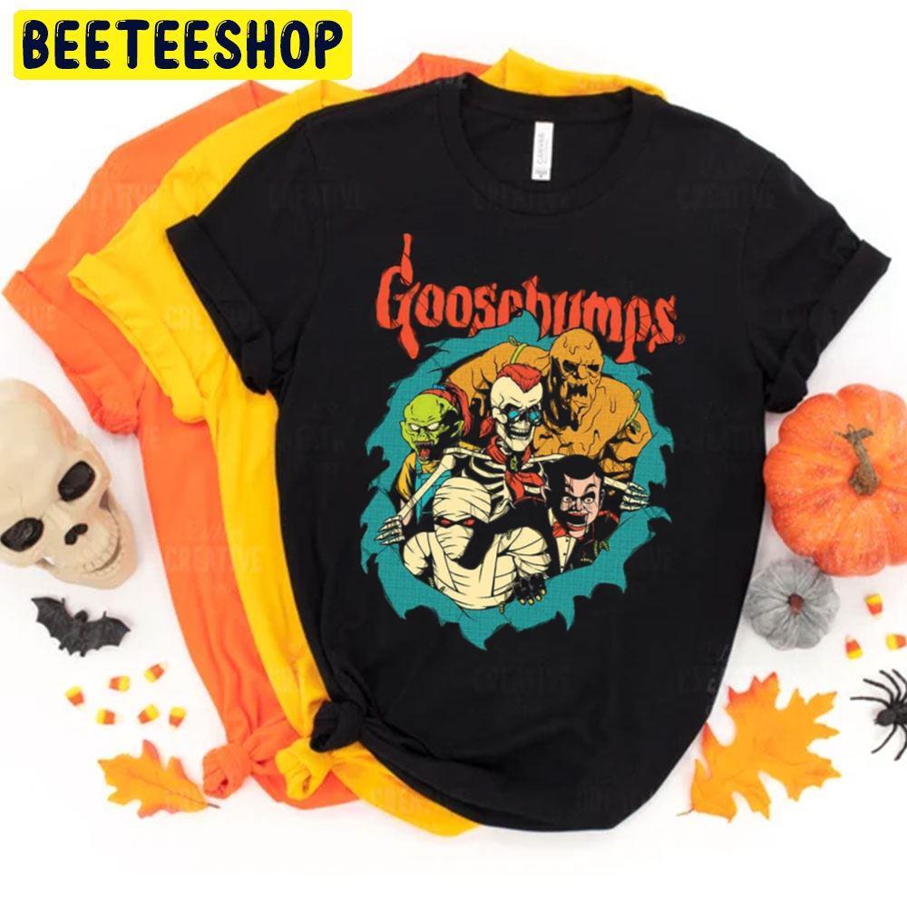 Five Goosebumps Halloween Beeteeshop Trending Unisex T-Shirt Five Goosebumps Halloween Beeteeshop Trending Unisex T-Shirt