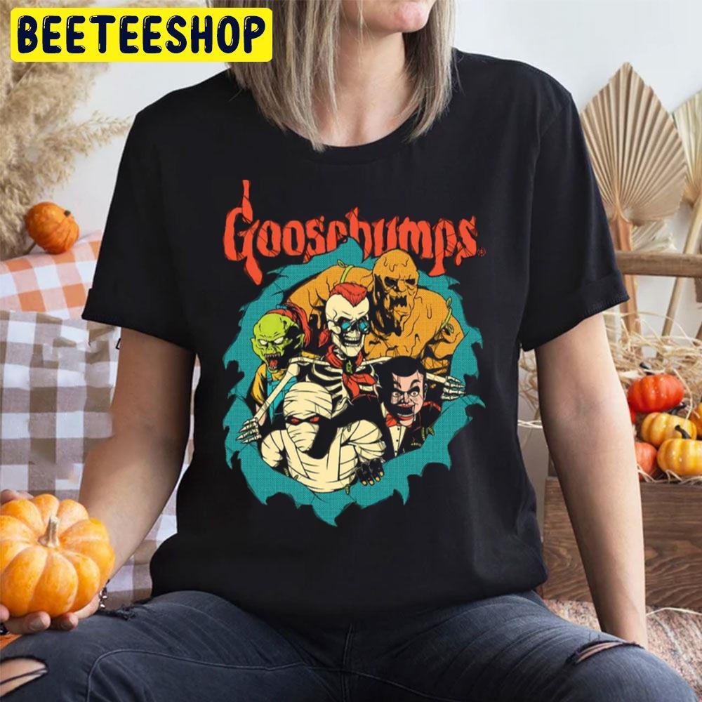 Five Goosebumps Halloween Beeteeshop Trending Unisex T-Shirt Five Goosebumps Halloween Beeteeshop Trending Unisex T-Shirt
