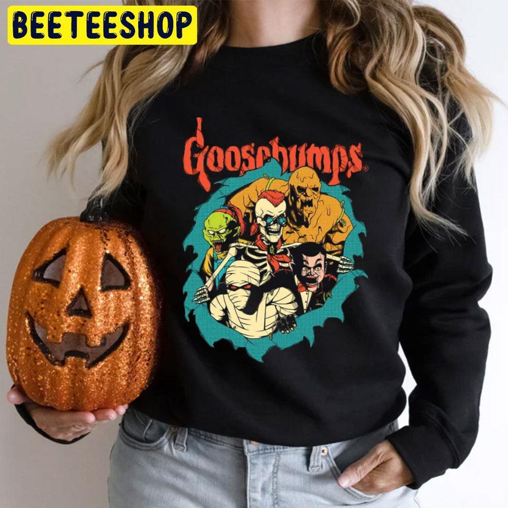 Five Goosebumps Halloween Beeteeshop Trending Unisex T-Shirt Five Goosebumps Halloween Beeteeshop Trending Unisex T-Shirt