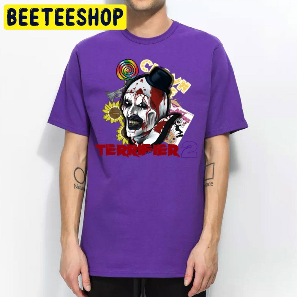 Flower Terrifier Halloween Beeteeshop Trending Unisex T-Shirt Flower Terrifier Halloween Beeteeshop Trending Unisex T-Shirt