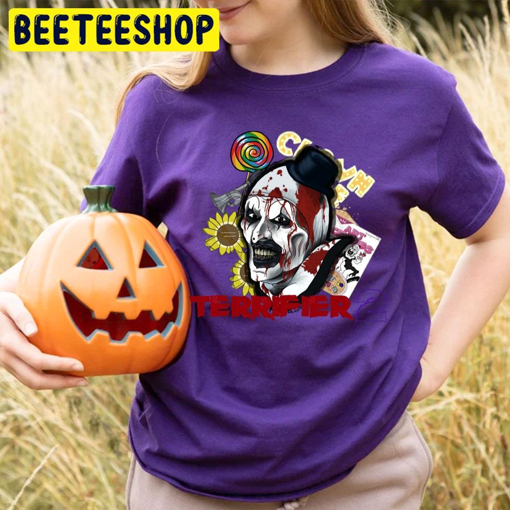 Flower Terrifier Halloween Beeteeshop Trending Unisex T-Shirt Flower Terrifier Halloween Beeteeshop Trending Unisex T-Shirt