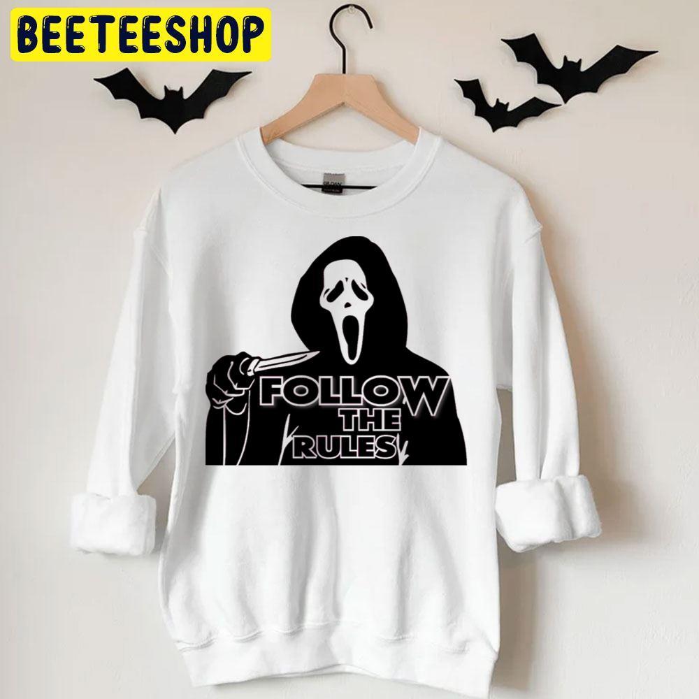 Follow The Rules Of Scream Ghostface Halloween Beeteeshop Trending Unisex T-Shirt Follow The Rules Of Scream Ghostface Halloween Beeteeshop Trending Unisex T-Shirt