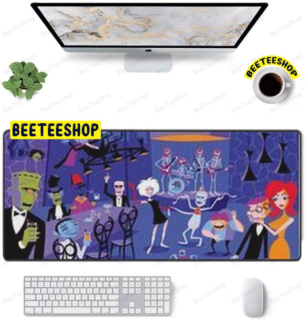 Funny Mad Monster Party Halloween Beeteeshop Mouse Pad Funny Mad Monster Party Halloween Beeteeshop Mouse Pad