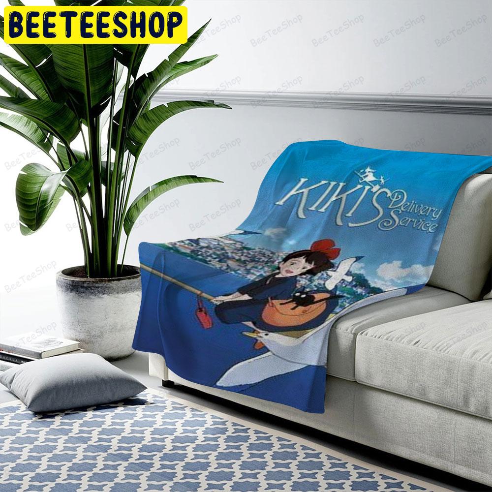 Funny Movie Kiki's Delivery Service Halloween Beeteeshop US Cozy Blanket Funny Movie Kiki's Delivery Service Halloween Beeteeshop US Cozy Blanket