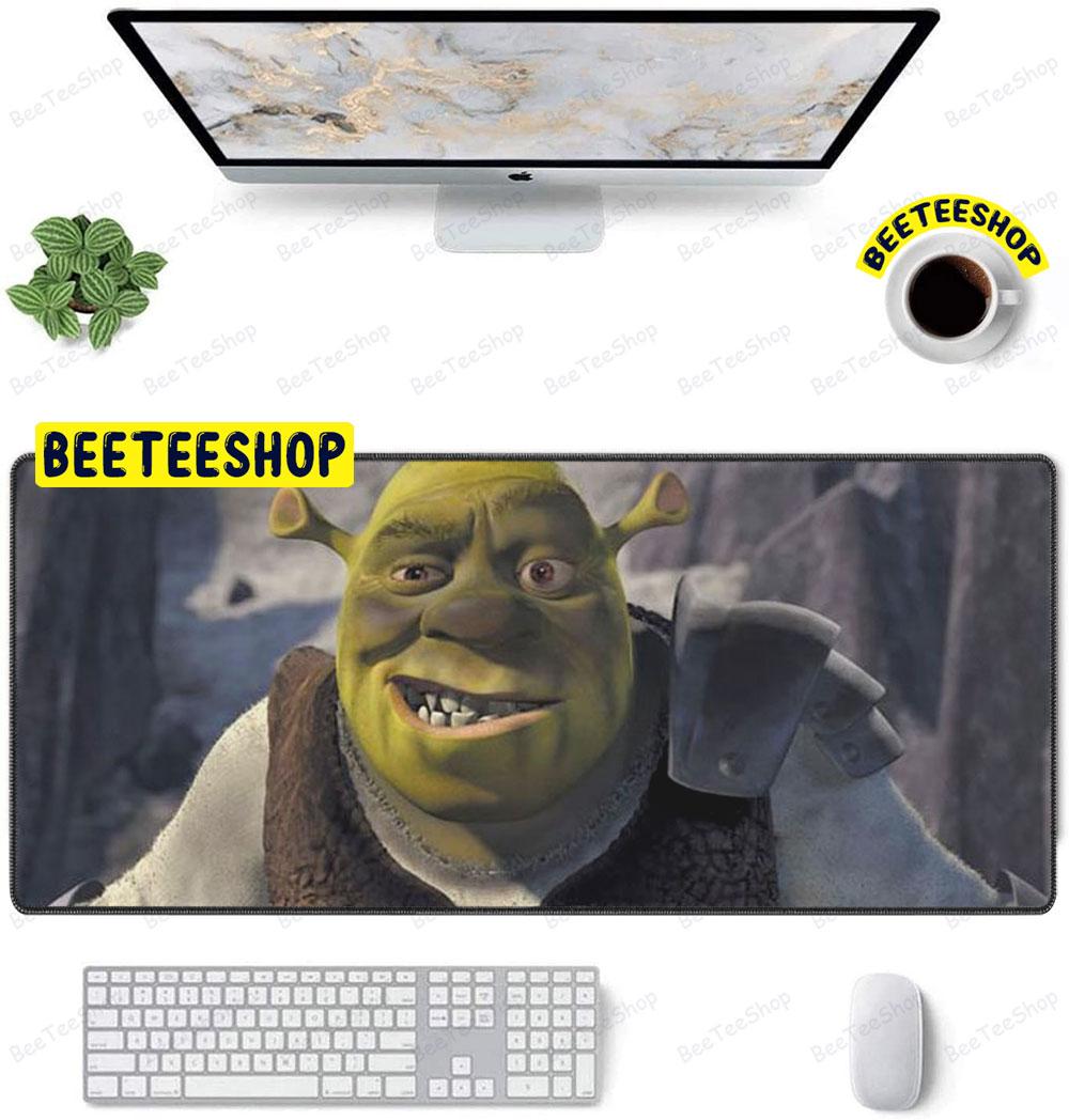 Funny Scared Shrekless Halloween Beeteeshop Mouse Pad Funny Scared Shrekless Halloween Beeteeshop Mouse Pad