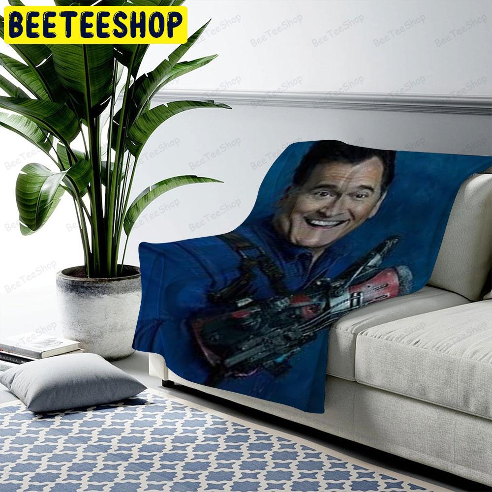 Funny Williams Ash Vs Evil Dead Halloween Beeteeshop US Cozy Blanket Funny Williams Ash Vs Evil Dead Halloween Beeteeshop US Cozy Blanket