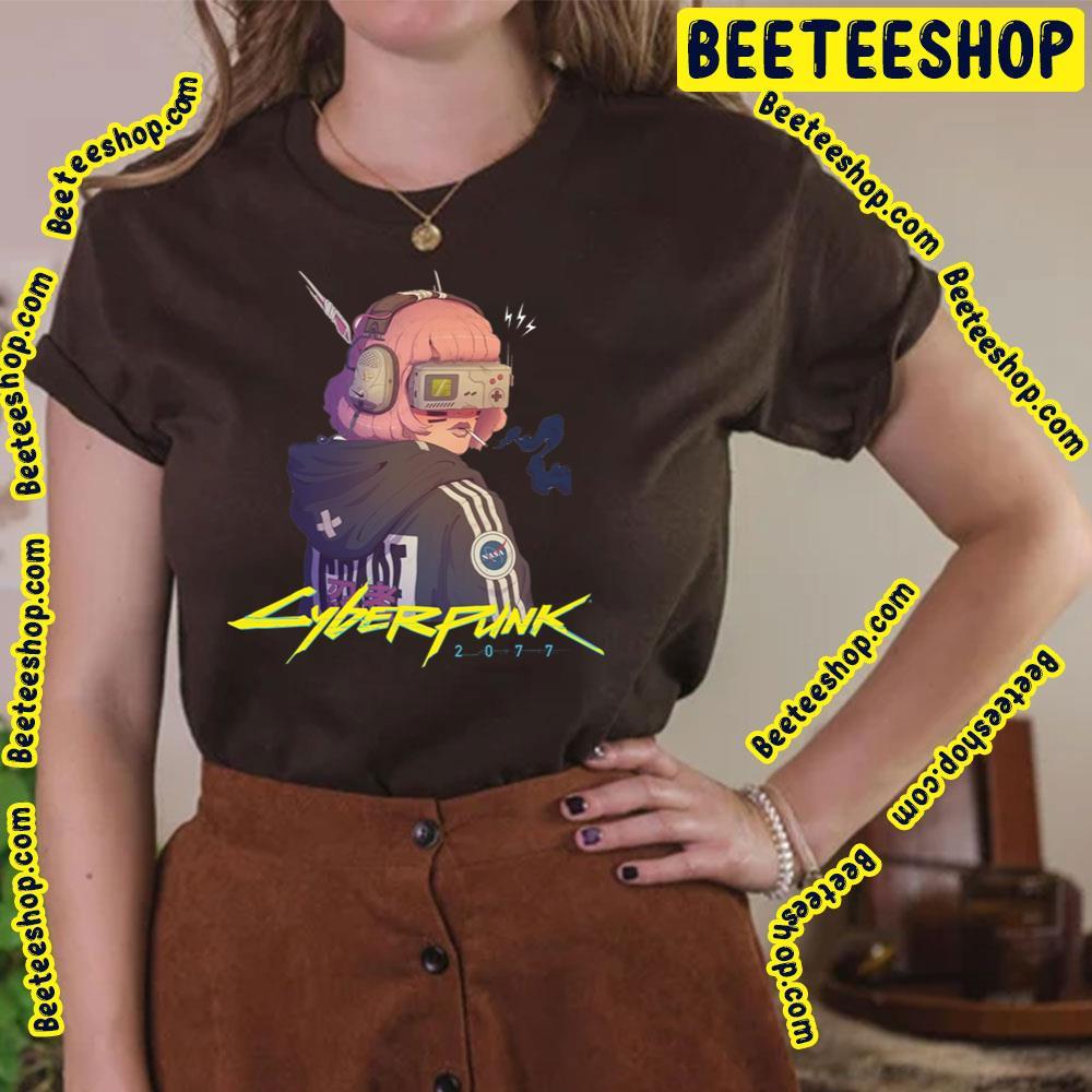 Game Girl Cyberpunk 2077 Beeteeshop Trending Unisex T-Shirt Game Girl Cyberpunk 2077 Beeteeshop Trending Unisex T-Shirt