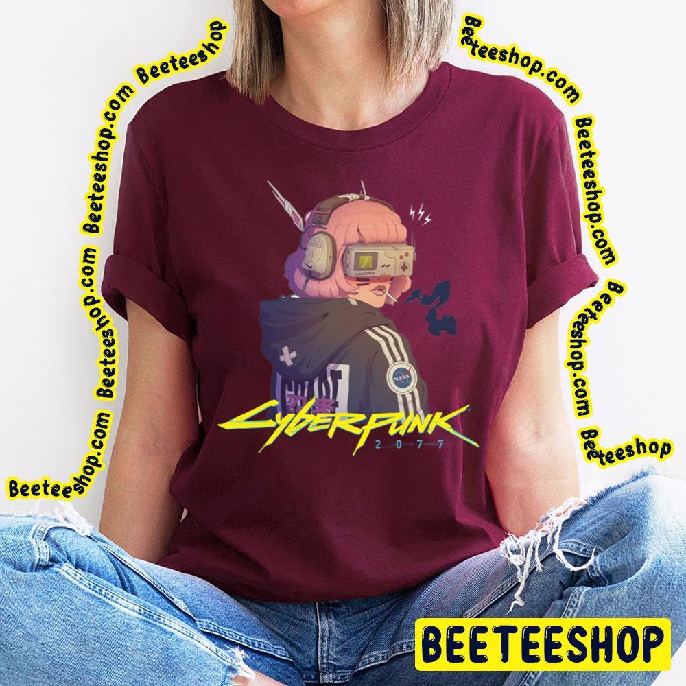 Game Girl Cyberpunk 2077 Beeteeshop Trending Unisex T-Shirt Game Girl Cyberpunk 2077 Beeteeshop Trending Unisex T-Shirt