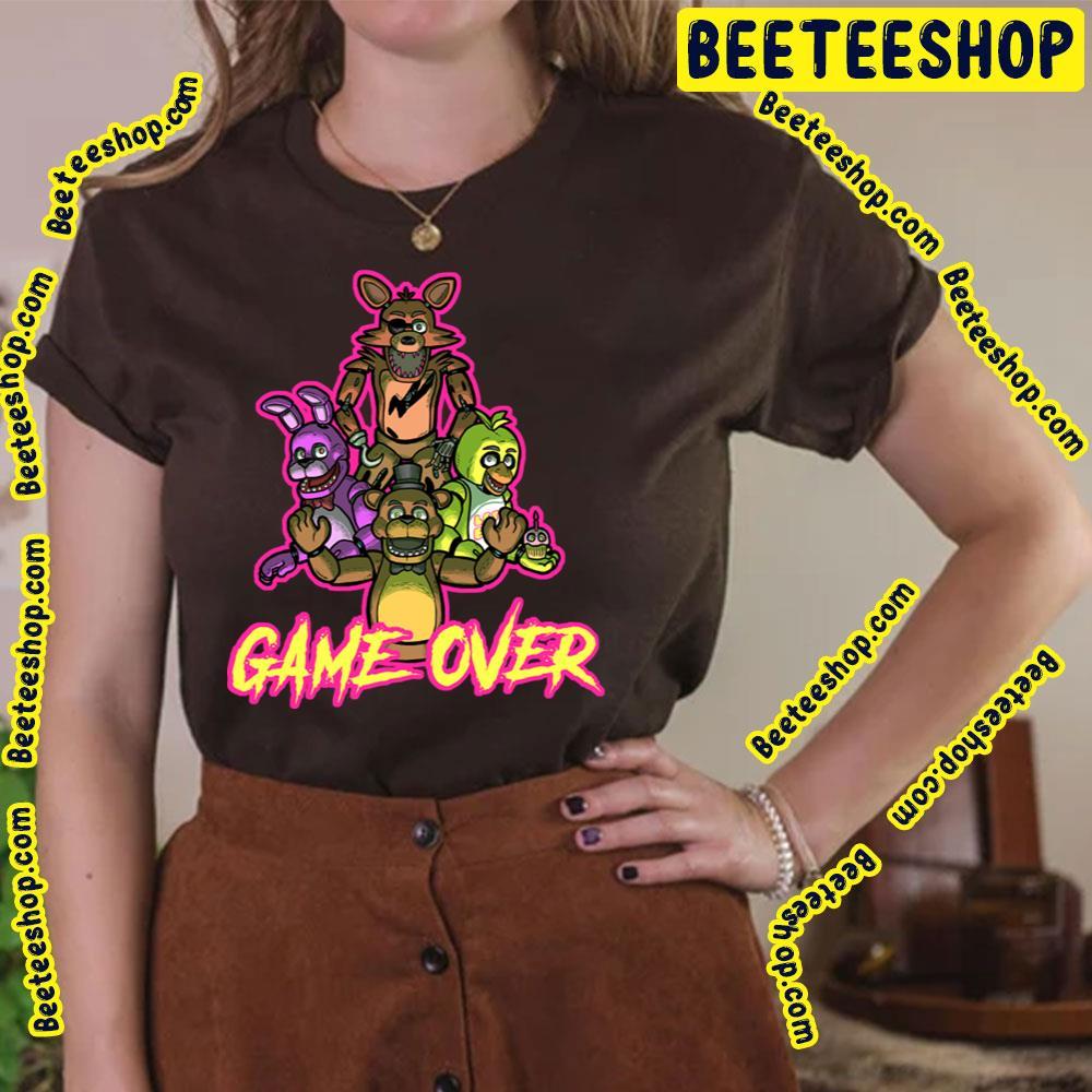 Game Over Five Nights At Freddy's Beeteeshop Trending Unisex T-Shirt Game Over Five Nights At Freddy's Beeteeshop Trending Unisex T-Shirt