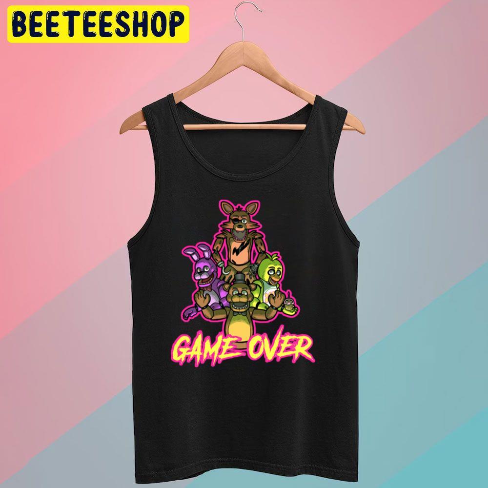 Game Over Five Nights At Freddy's Beeteeshop Trending Unisex T-Shirt Game Over Five Nights At Freddy's Beeteeshop Trending Unisex T-Shirt