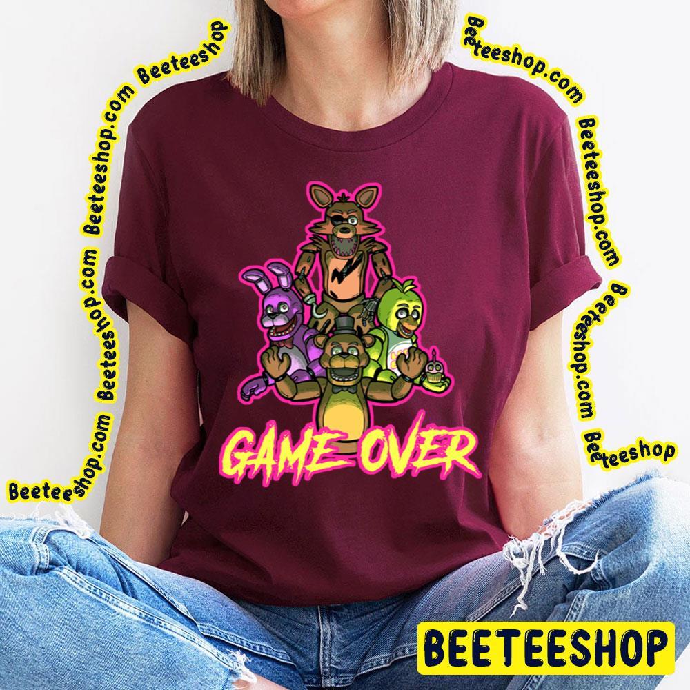 Game Over Five Nights At Freddy's Beeteeshop Trending Unisex T-Shirt Game Over Five Nights At Freddy's Beeteeshop Trending Unisex T-Shirt