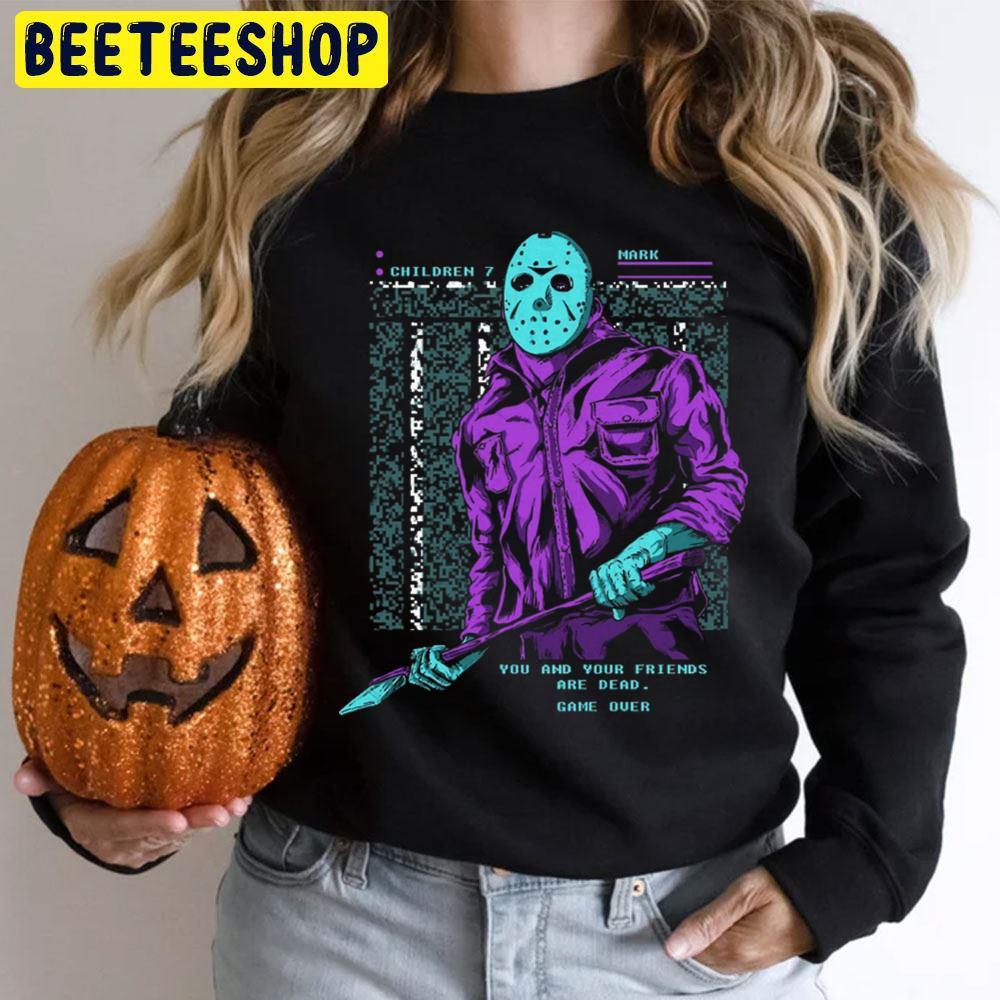 Game Over Jason Voorhees Halloween Beeteeshop Trending Unisex T-Shirt Game Over Jason Voorhees Halloween Beeteeshop Trending Unisex T-Shirt