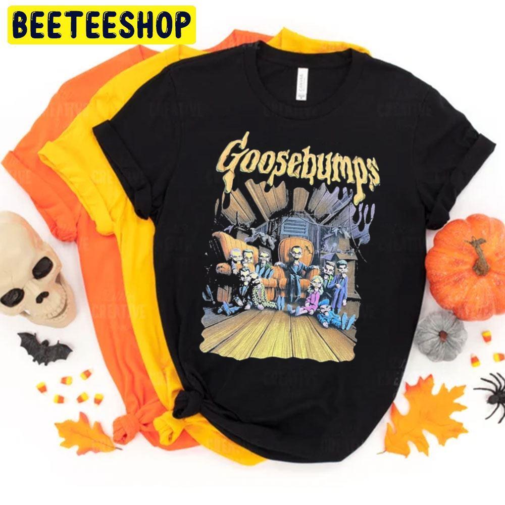 Ghost Family Goosebumps Halloween Beeteeshop Trending Unisex T-Shirt Ghost Family Goosebumps Halloween Beeteeshop Trending Unisex T-Shirt