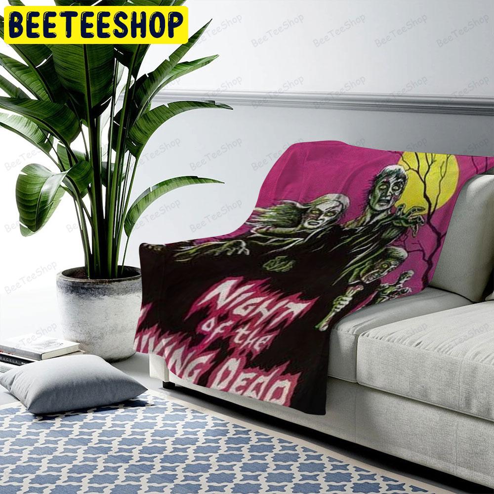 Ghost Halloween Night Of The Living Dead Beeteeshop US Cozy Blanket Ghost Halloween Night Of The Living Dead Beeteeshop US Cozy Blanket