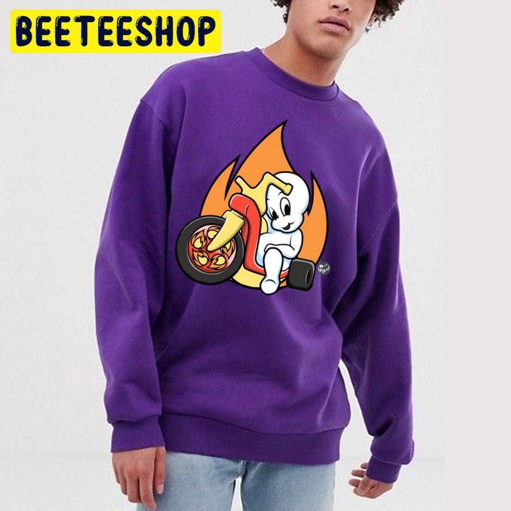 Ghost Rider Casper Halloween Beeteeshop Trending Unisex T-Shirt Ghost Rider Casper Halloween Beeteeshop Trending Unisex T-Shirt