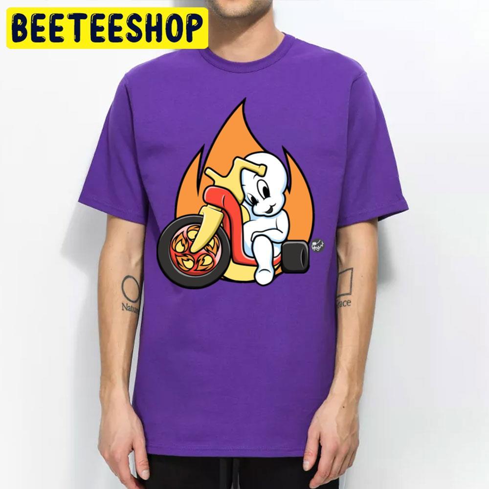 Ghost Rider Casper Halloween Beeteeshop Trending Unisex T-Shirt Ghost Rider Casper Halloween Beeteeshop Trending Unisex T-Shirt