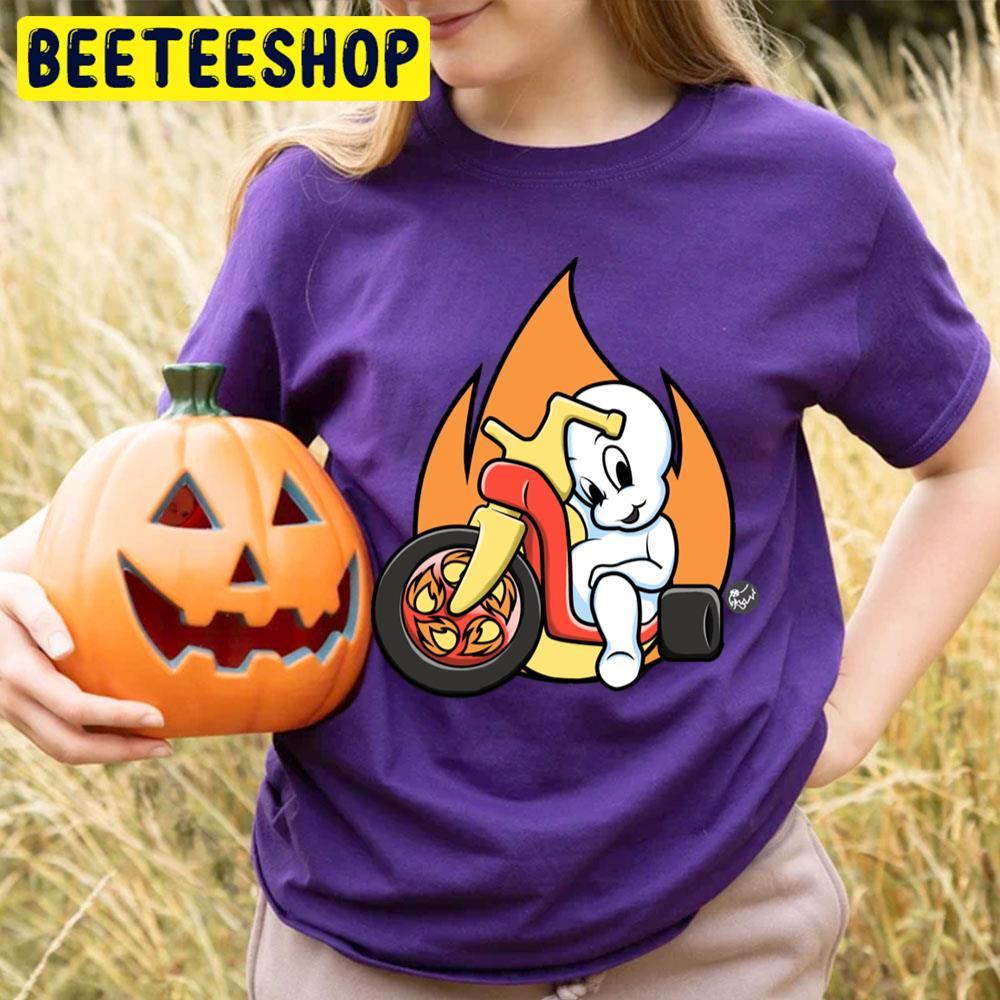 Ghost Rider Casper Halloween Beeteeshop Trending Unisex T-Shirt Ghost Rider Casper Halloween Beeteeshop Trending Unisex T-Shirt