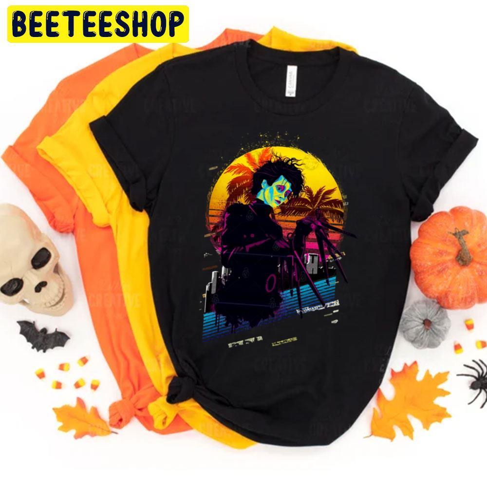 Graphic Vintage Edward Scissorhands Halloween Beeteeshop Trending Unisex T-Shirt Graphic Vintage Edward Scissorhands Halloween Beeteeshop Trending Unisex T-Shirt