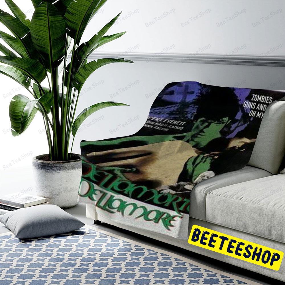 Green Logo Dellamorte Dellamore Halloween Beeteeshop US Cozy Blanket Green Logo Dellamorte Dellamore Halloween Beeteeshop US Cozy Blanket