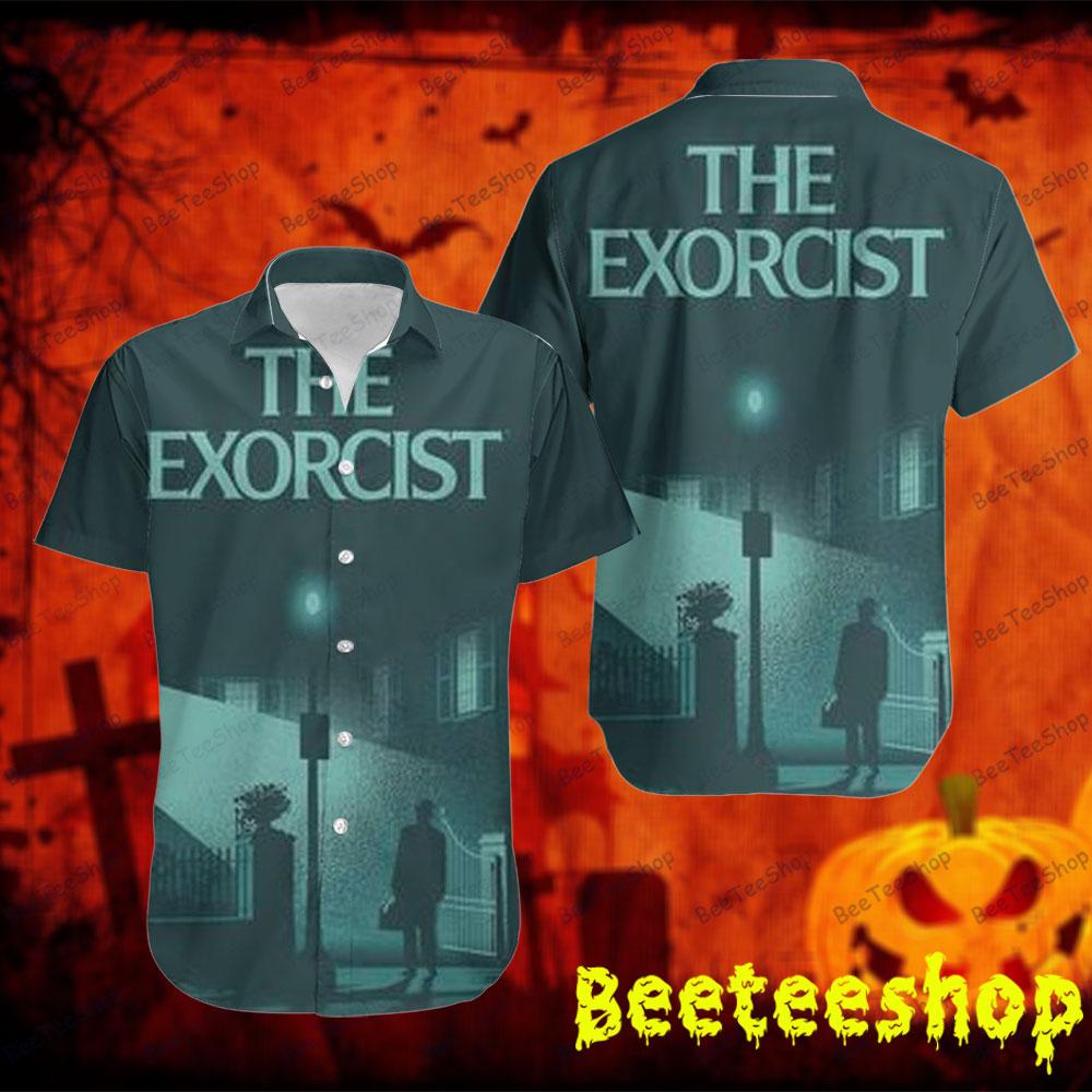 Green Style Movie The Exorcist Halloween Beeteeshop Hawaii Shirt Green Style Movie The Exorcist Halloween Beeteeshop Hawaii Shirt