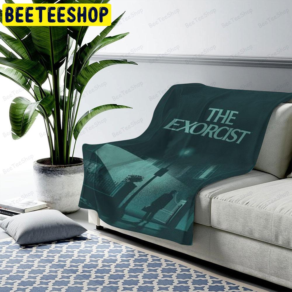 Green Style Movie The Exorcist Halloween Beeteeshop US Cozy Blanket Green Style Movie The Exorcist Halloween Beeteeshop US Cozy Blanket