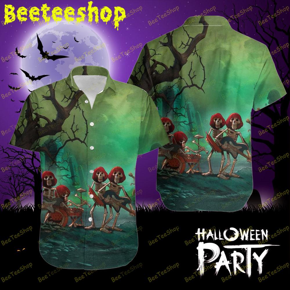 Green Style Skull Mad Monster Party Halloween Beeteeshop Hawaii Shirt Green Style Skull Mad Monster Party Halloween Beeteeshop Hawaii Shirt