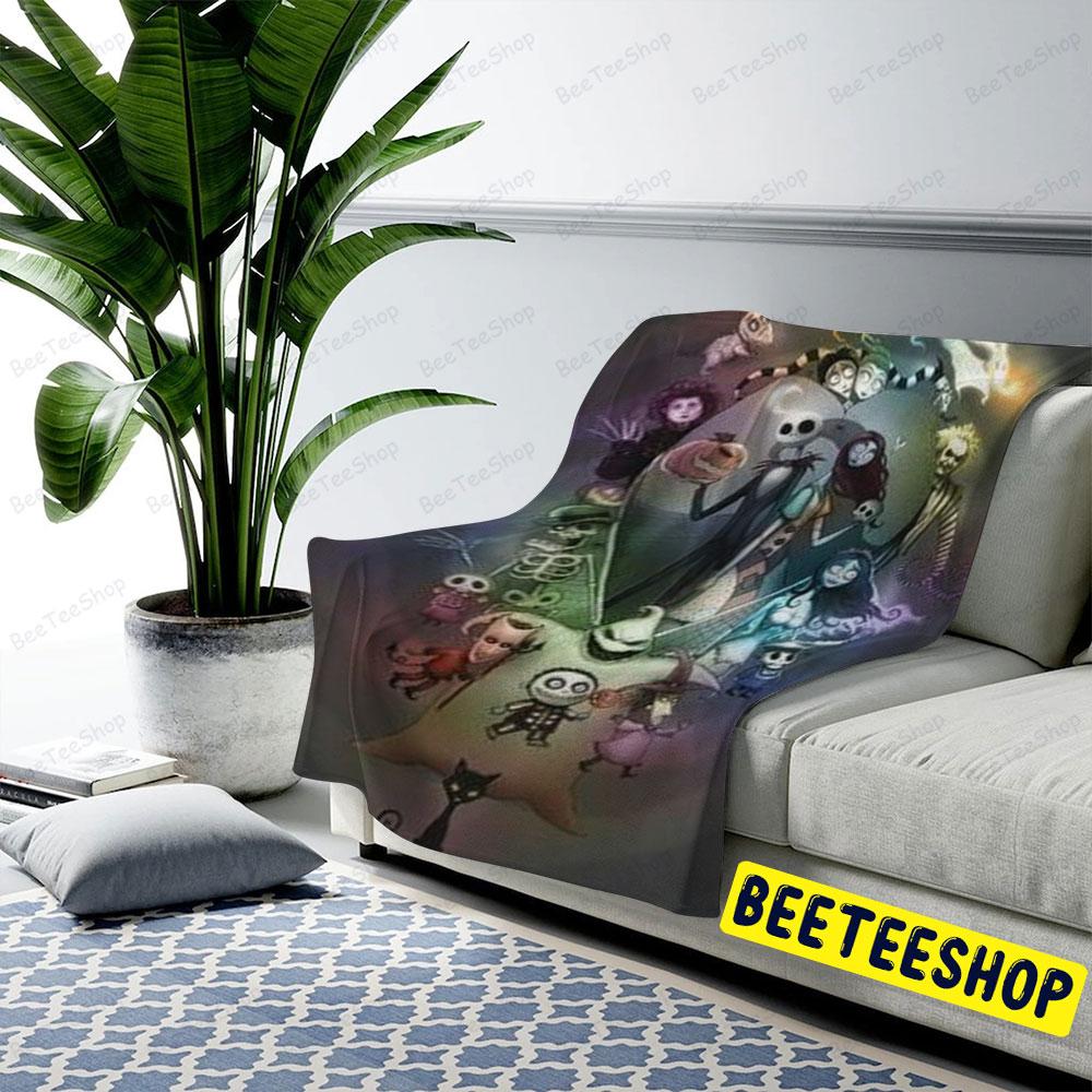 Halloween Characters Corpse Bride Beeteeshop US Cozy Blanket Halloween Characters Corpse Bride Beeteeshop US Cozy Blanket