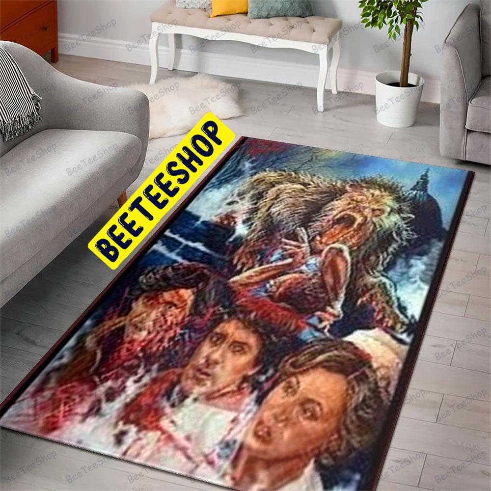 Halloween Horror An American Werewolf In London Beeteeshop Rug Rectangle Halloween Horror An American Werewolf In London Beeteeshop Rug Rectangle